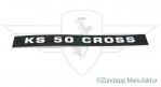 Decal "KS 50 Cross"